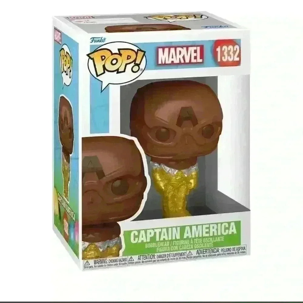 Funko Pop Marvel Capitan America Chocolate Vinyl Figure # 1332